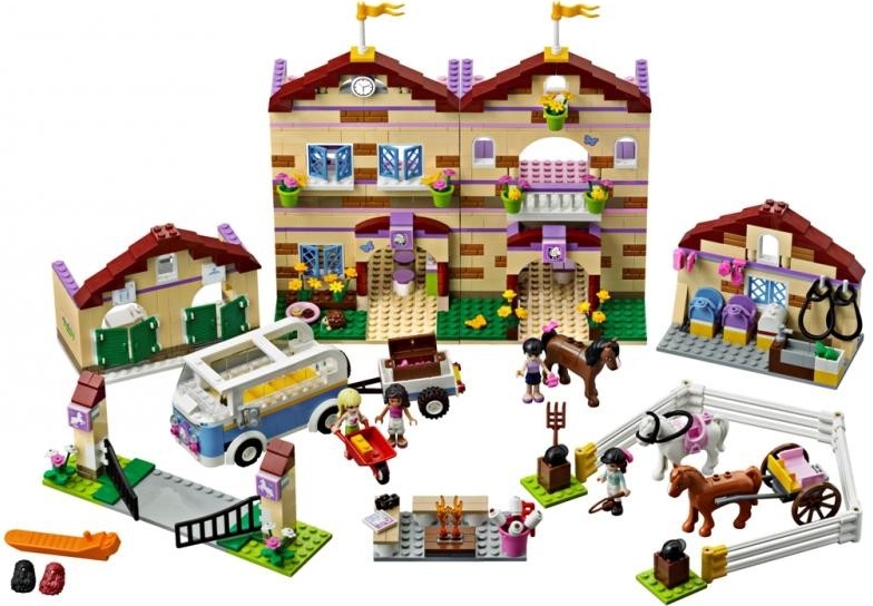 LEGO Friends 3185 Prázdninový jezdecký tábor   