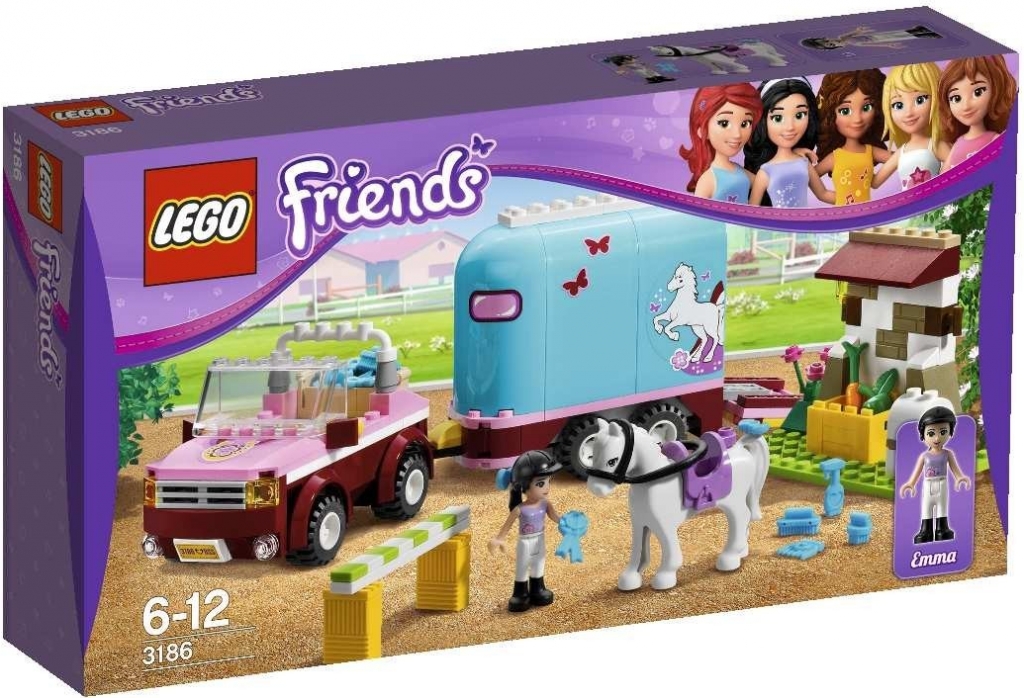 LEGO Friends 3186 Emmin přívěs pro koně
