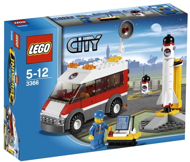LEGO City 3366 Odpalovací rampa pro satelity