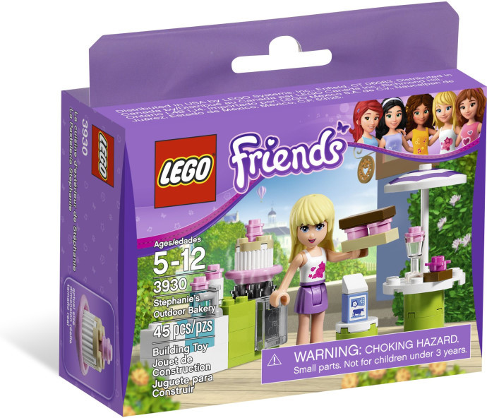 LEGO Friends 3930 Stephanie v pekařském stánku