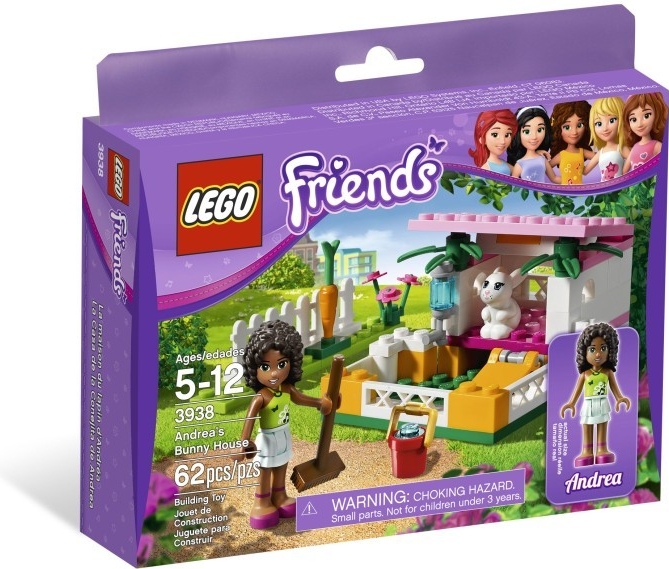 LEGO Friends 3938 Andrea a její králíkárna