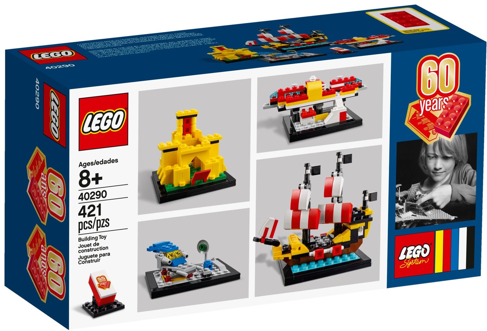 LEGO 40290 60 Years of the LEGO Brick