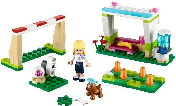 LEGO Friends 41011 Stephanie trénuje fotbal