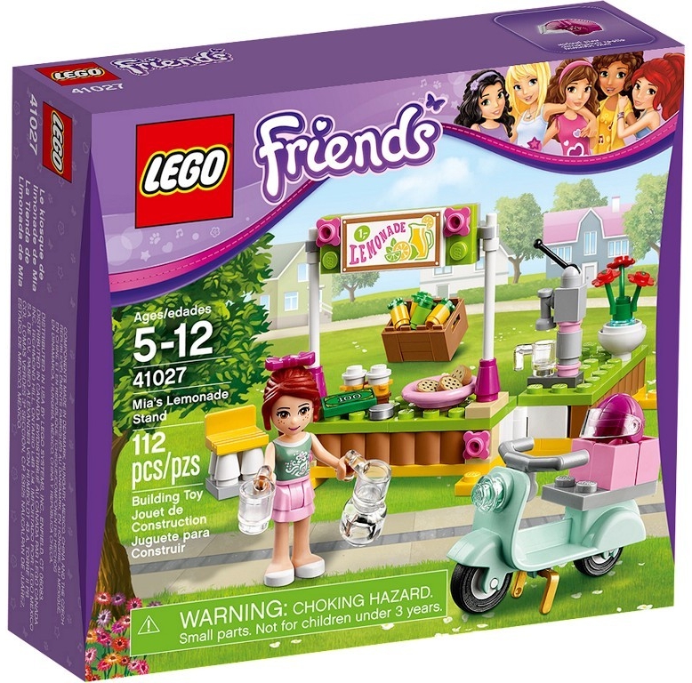 LEGO Friends 41027 Mia a stánek s limonádou