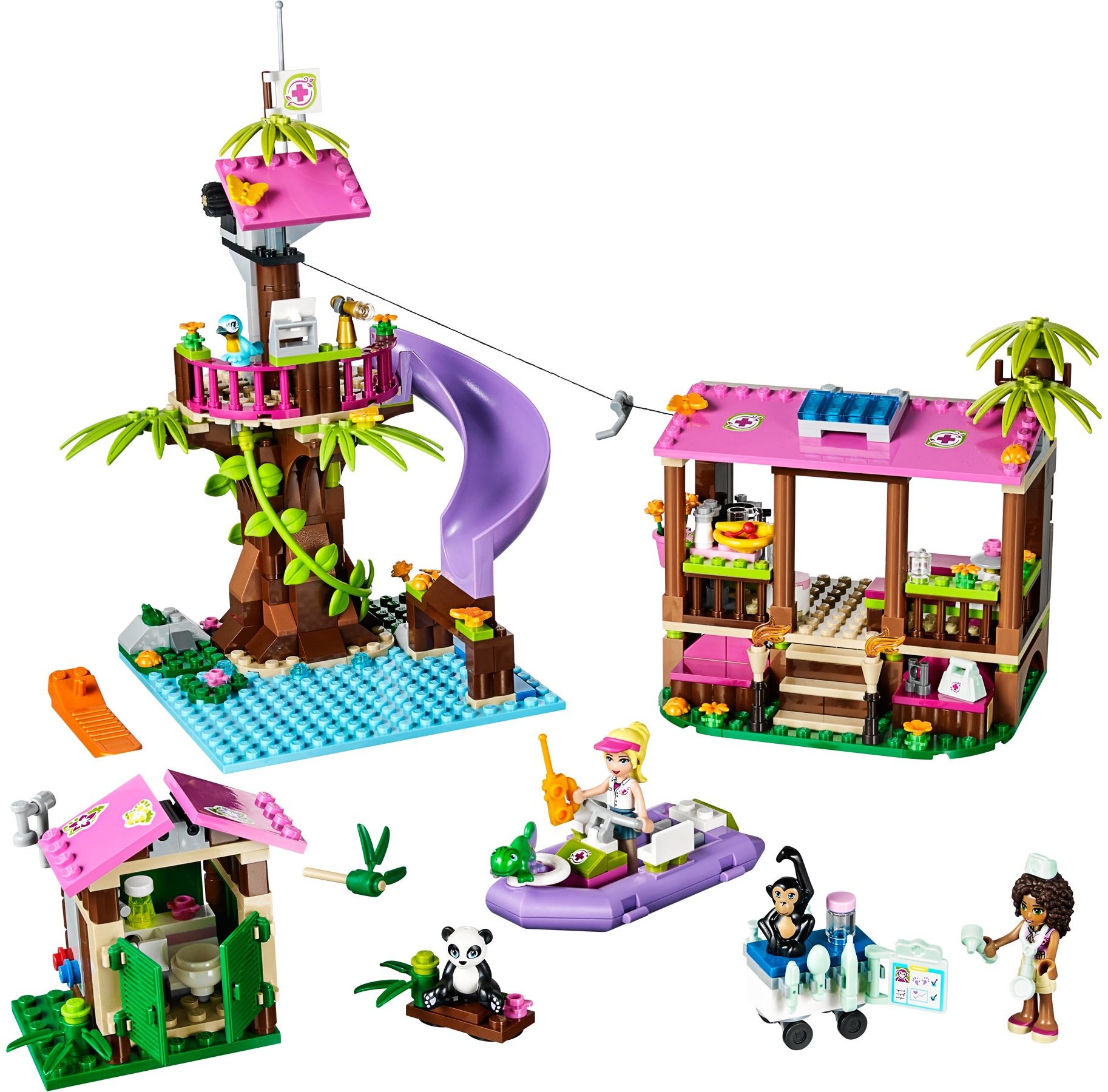 LEGO Friends 41038 Základna záchranářů v džungli