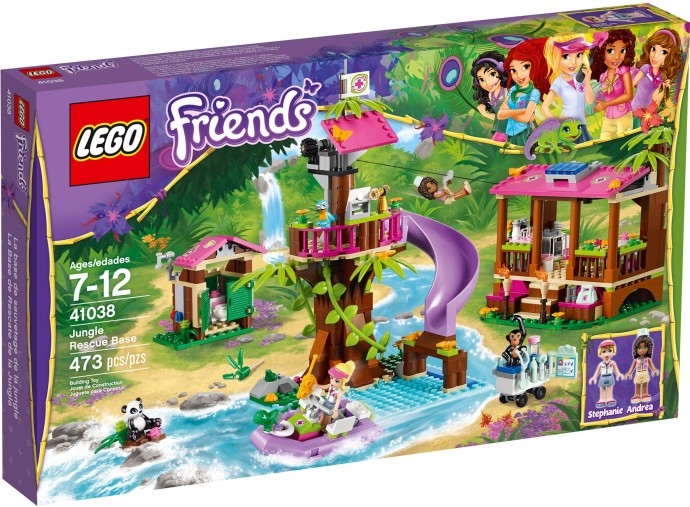LEGO Friends 41038 Základna záchranářů v džungli