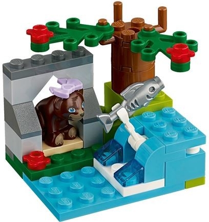 LEGO Friends 41046 Řeka medvědů hnědých