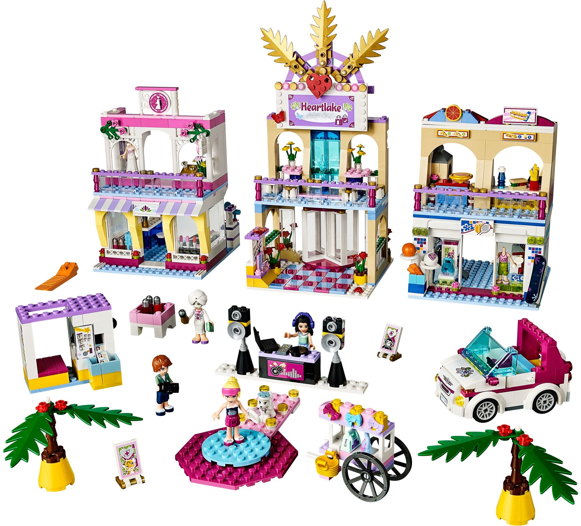 LEGO Friends 41058 Obchodní zóna Heartlake