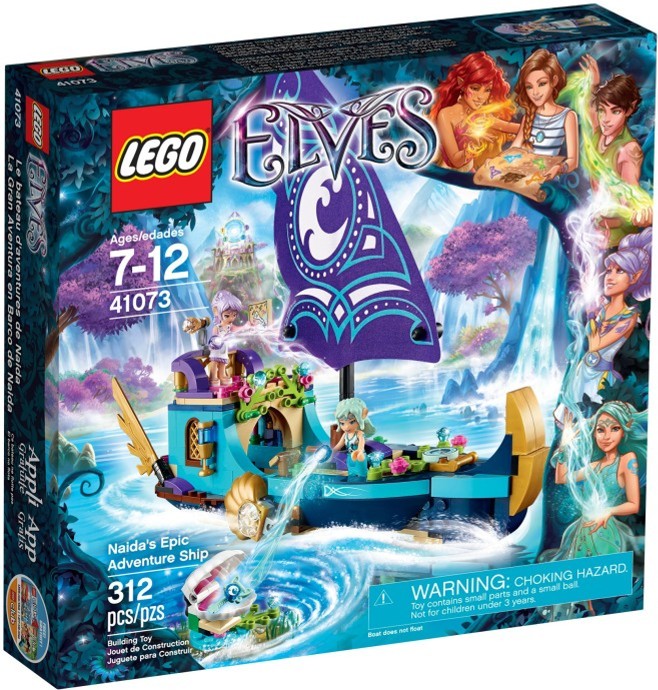 LEGO Elves 41073 Naidina loď pro velká dobrodružství