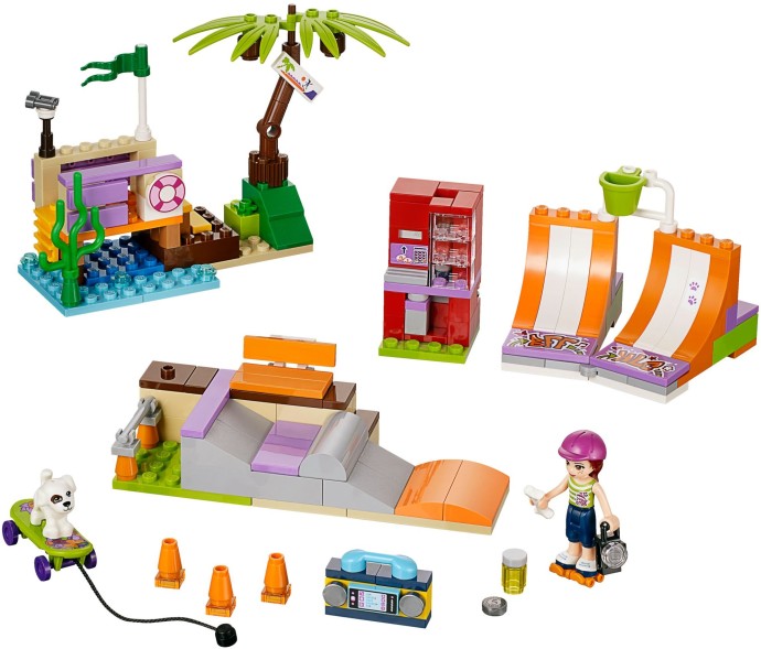LEGO Friends 41099 Skatepark v městečku Heartlake