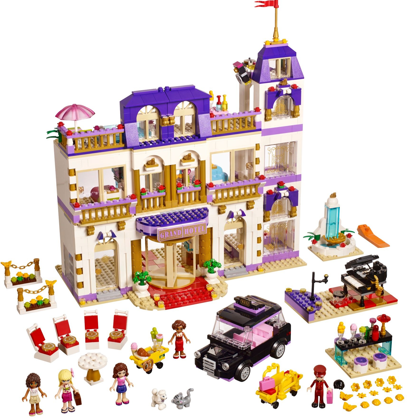 LEGO Friends 41101 Hotel Grand v městečku Heartlake