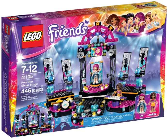 LEGO Friends 41105 Pódium pro vystoupení popových hvězd