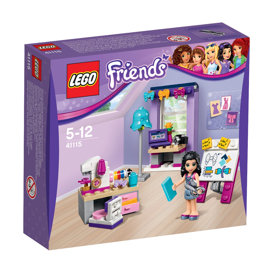 LEGO Friends 41115 Emma a její tvůrčí dílna