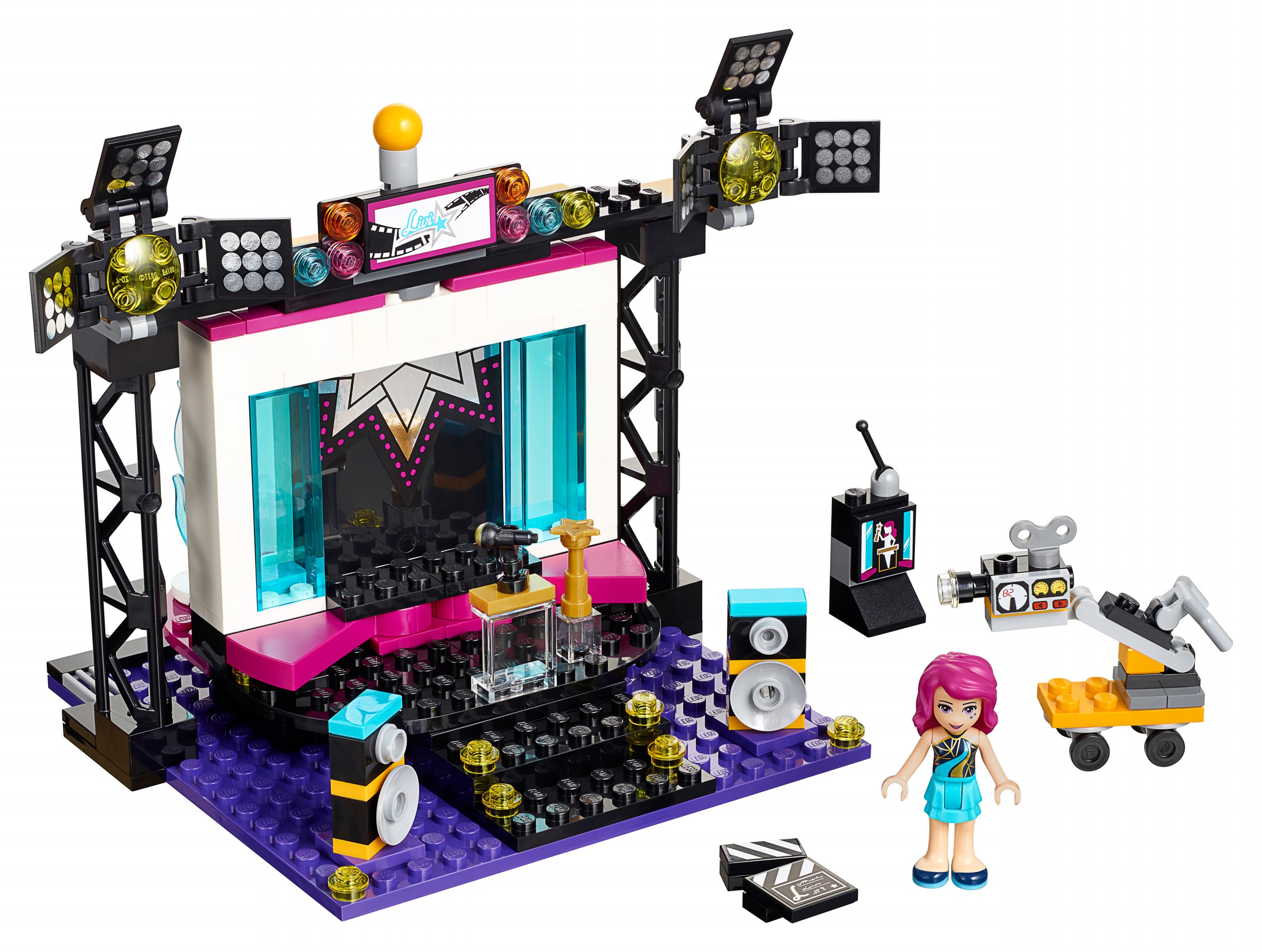 LEGO Friends 41117 TV Studio s popovou hvězdou