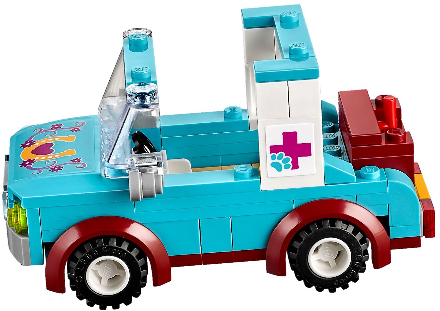 LEGO Friends 41125 Veterinářský přívěs s koněm
