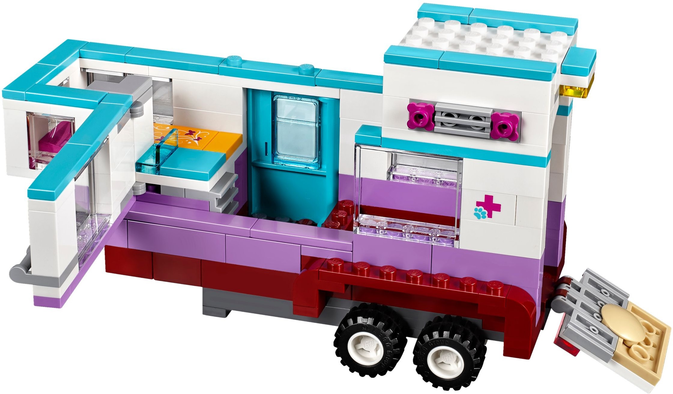 LEGO Friends 41125 Veterinářský přívěs s koněm