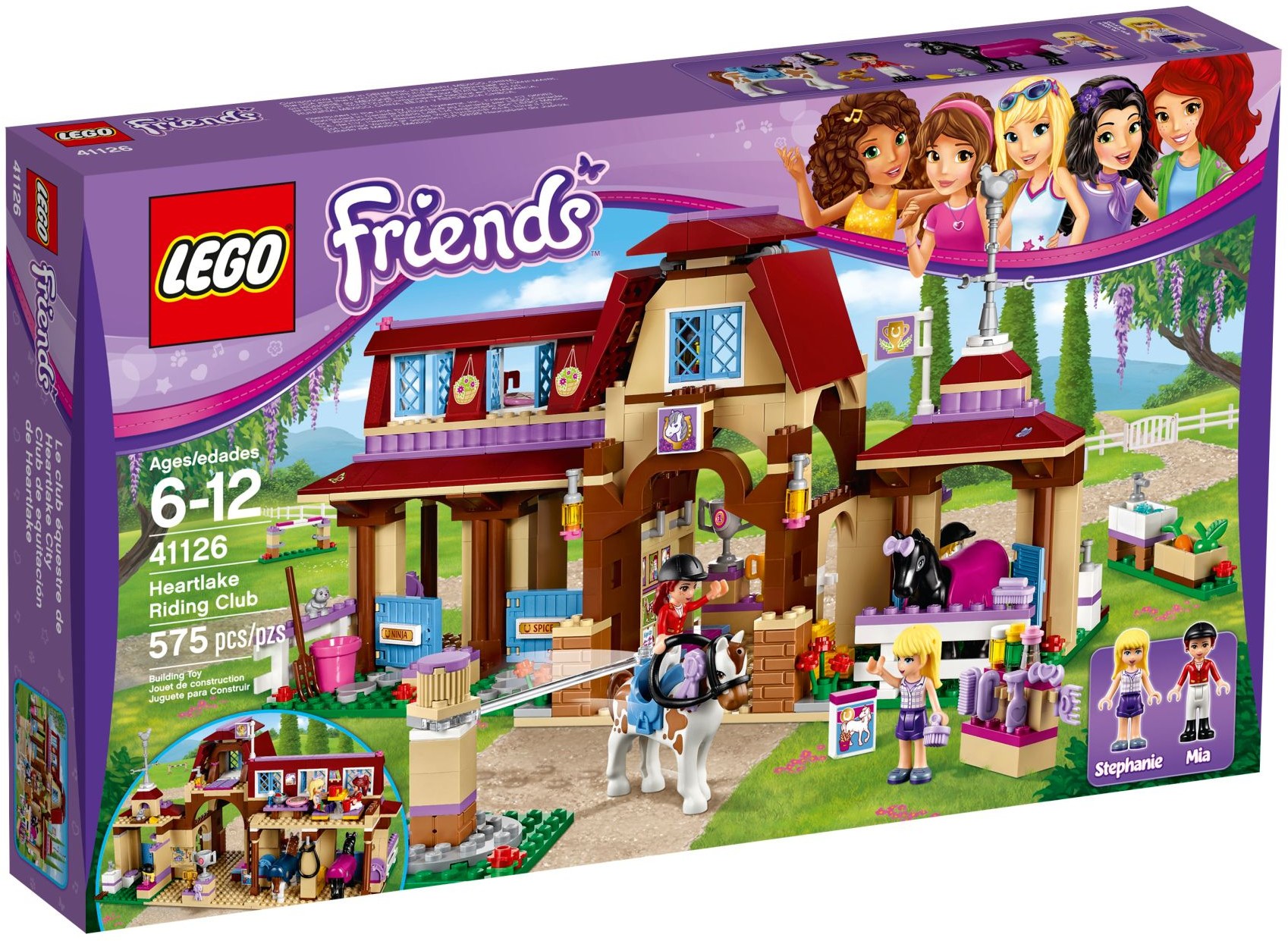 LEGO Friends 41126 Jezdecký klub v Heartlake
