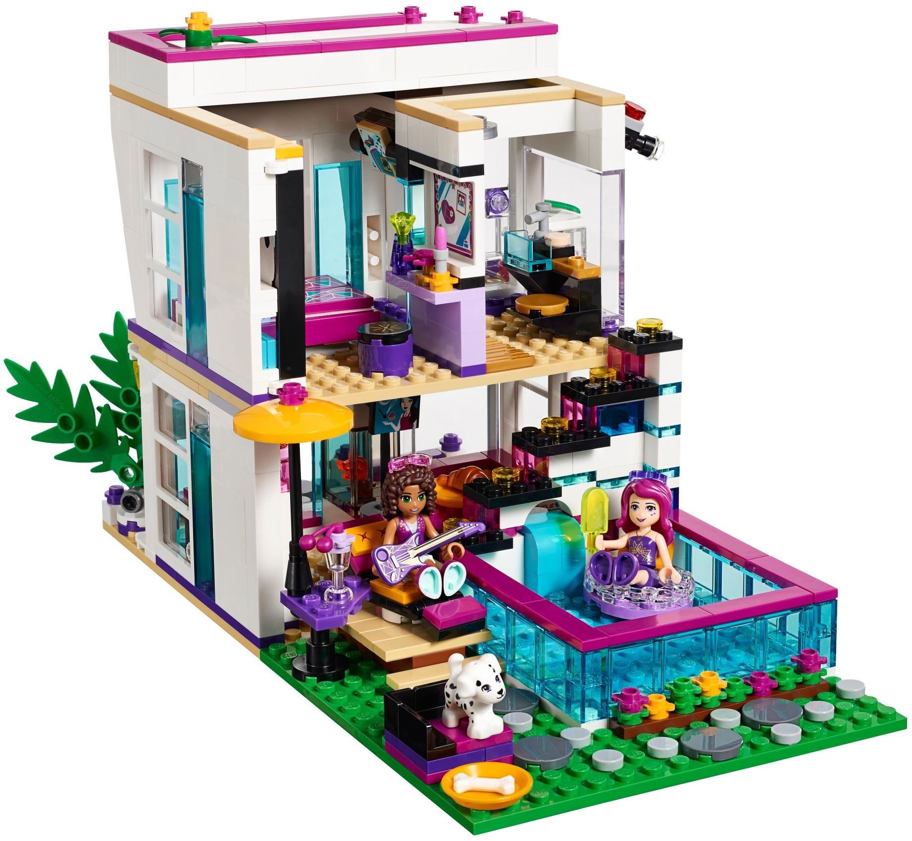 LEGO Friends 41135 Livi a její dům popové hvězdy