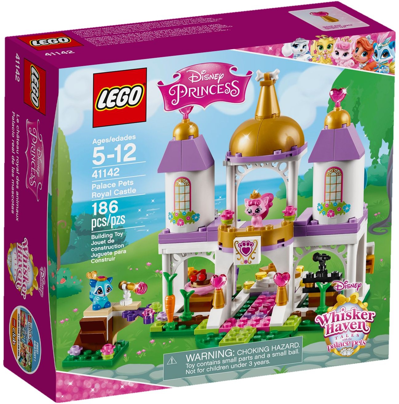 LEGO Disney Princezny 41142 Mazlíčci z paláce - královský hrad