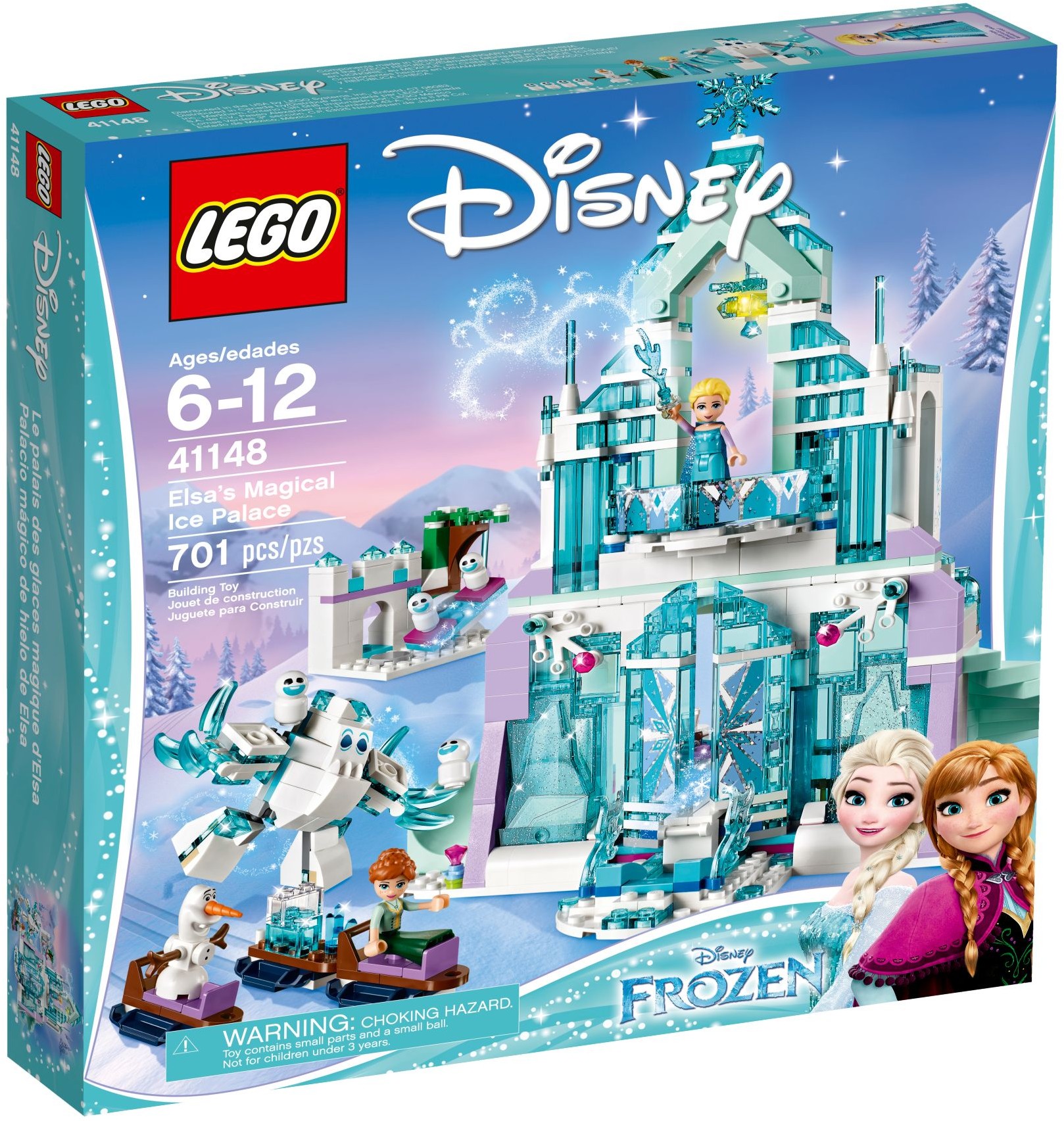 LEGO Disney Princezny 41148 Elsa a její kouzelný ledový palác