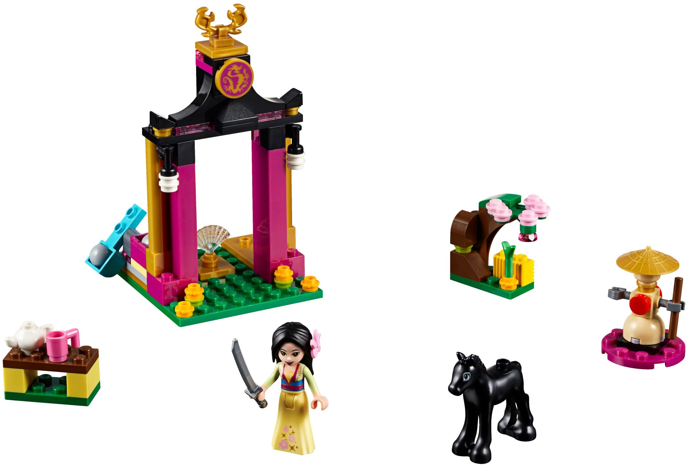 LEGO Disney Princezny 41151 Mulan a její tréninkový den