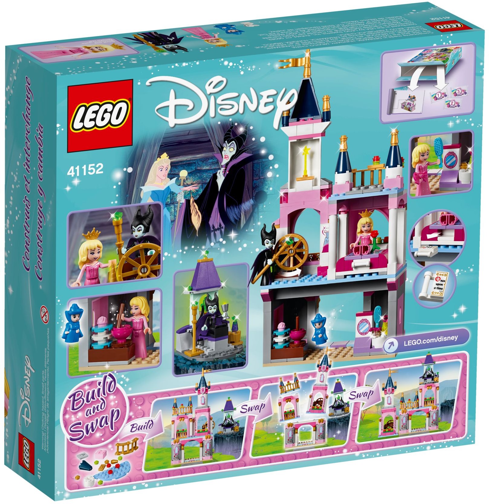 LEGO Disney Princezny 41152 Pohádkový zámek Šípkové Růženky
