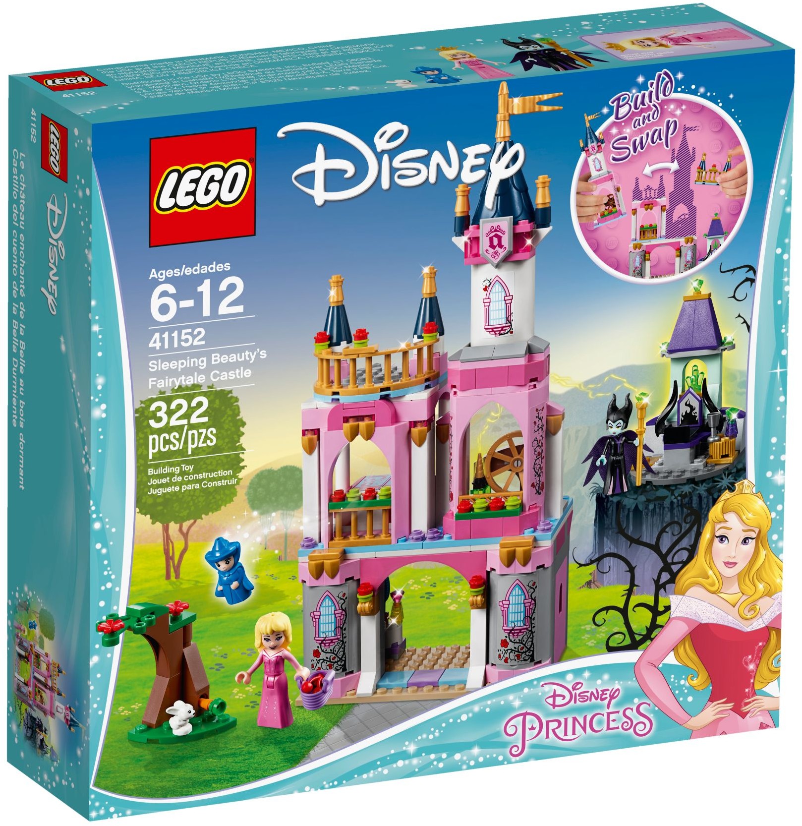 LEGO Disney Princezny 41152 Pohádkový zámek Šípkové Růženky