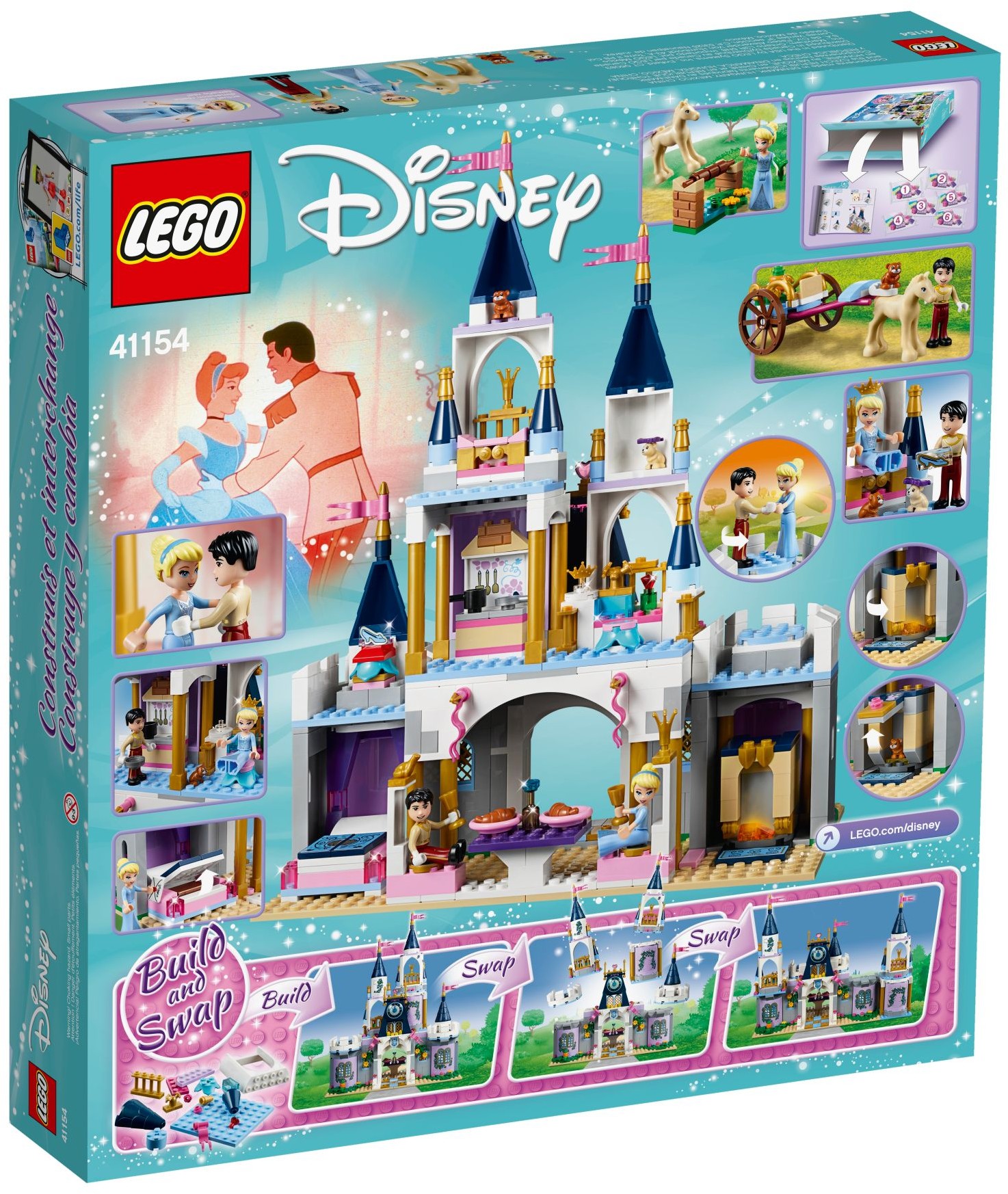 LEGO Disney Princezny 41154 Popelčin vysněný zámek