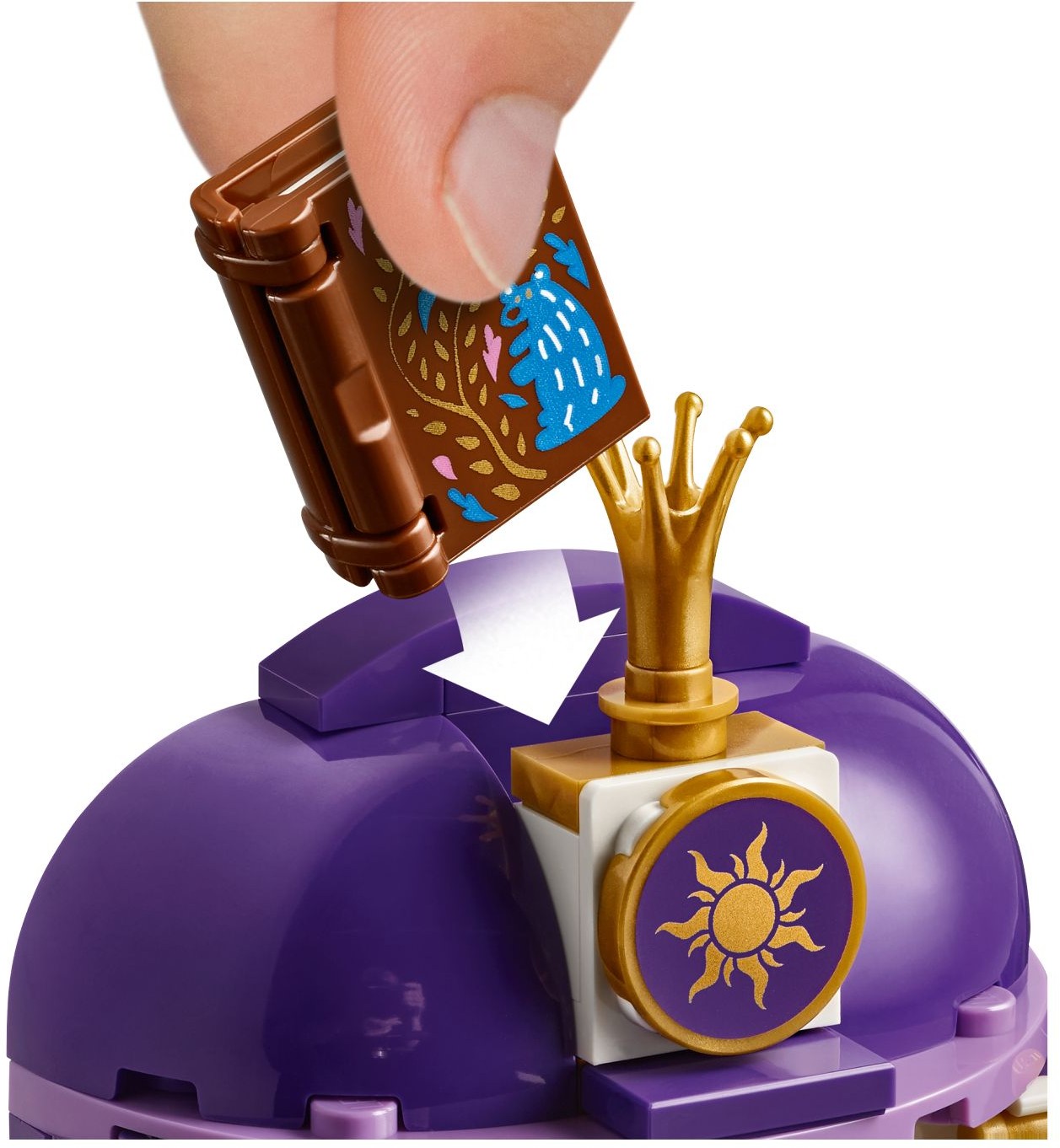 LEGO Disney Princezny 41156 Locika a její hradní ložnice