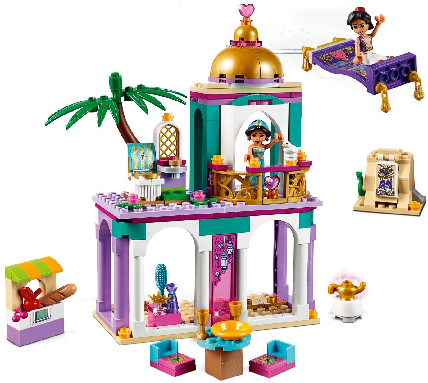 LEGO Disney Princezny 41161 Palác dobrodružství Aladina a Jasmíny