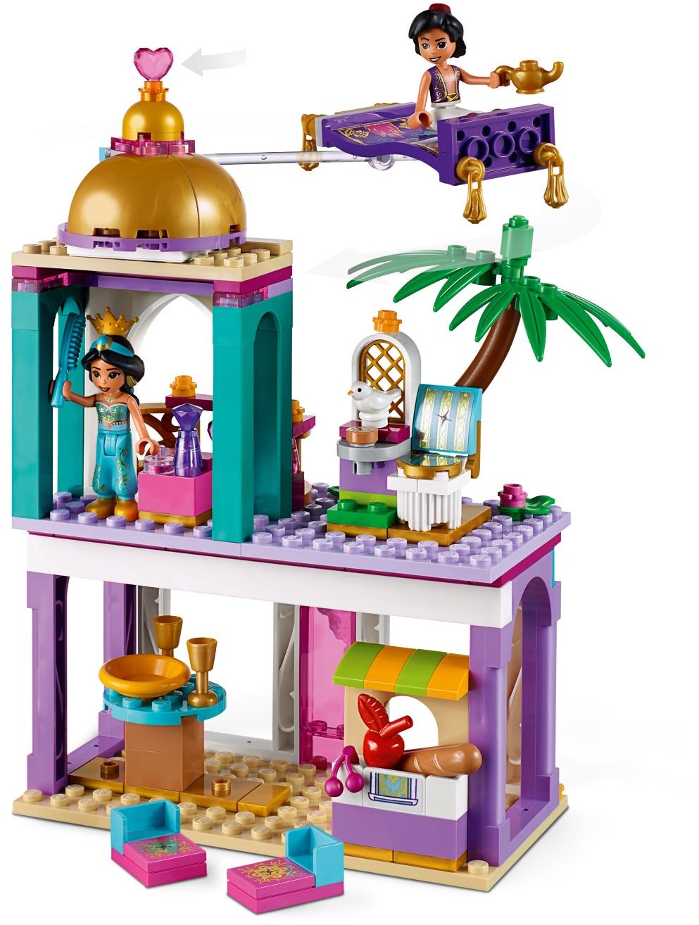 LEGO Disney Princezny 41161 Palác dobrodružství Aladina a Jasmíny