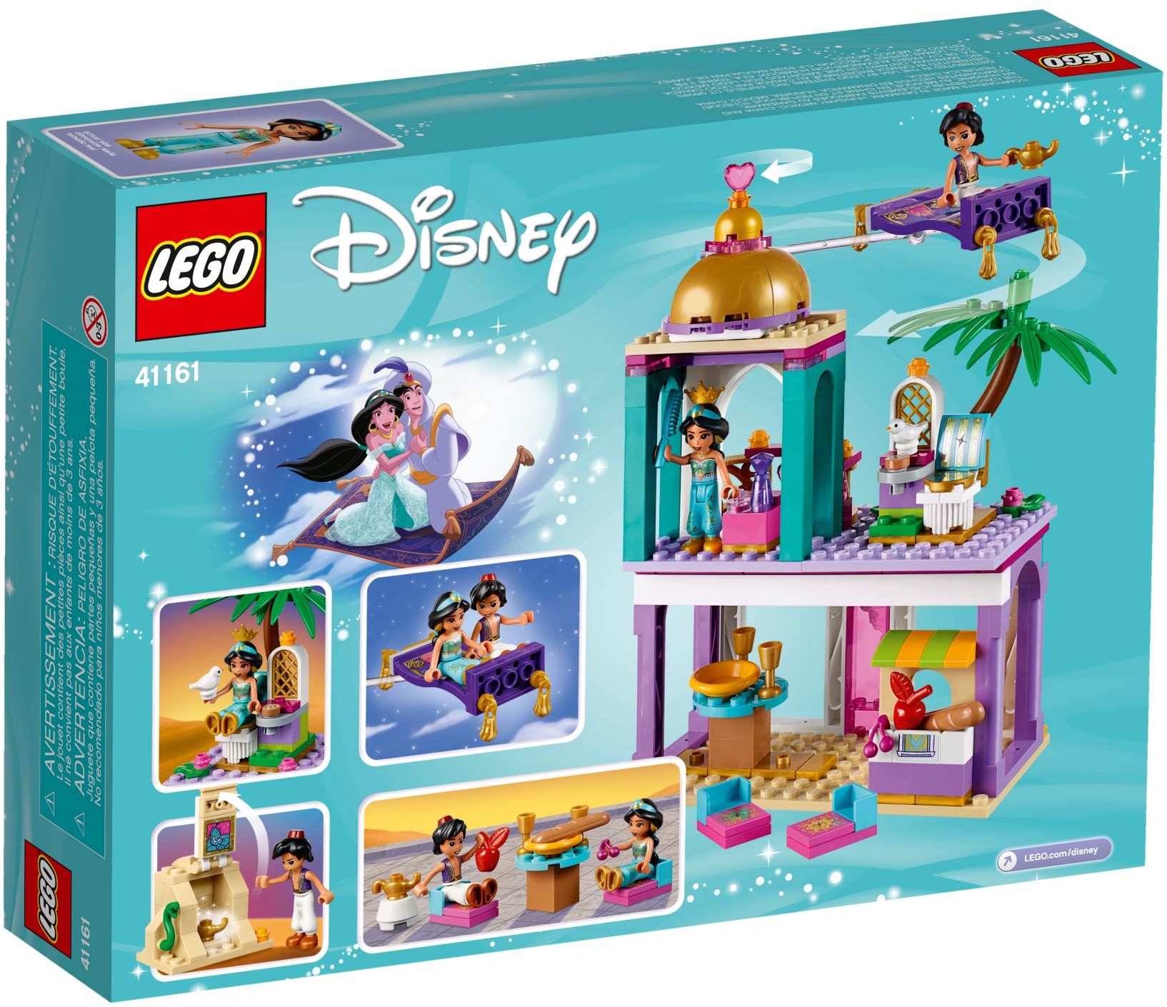 LEGO Disney Princezny 41161 Palác dobrodružství Aladina a Jasmíny