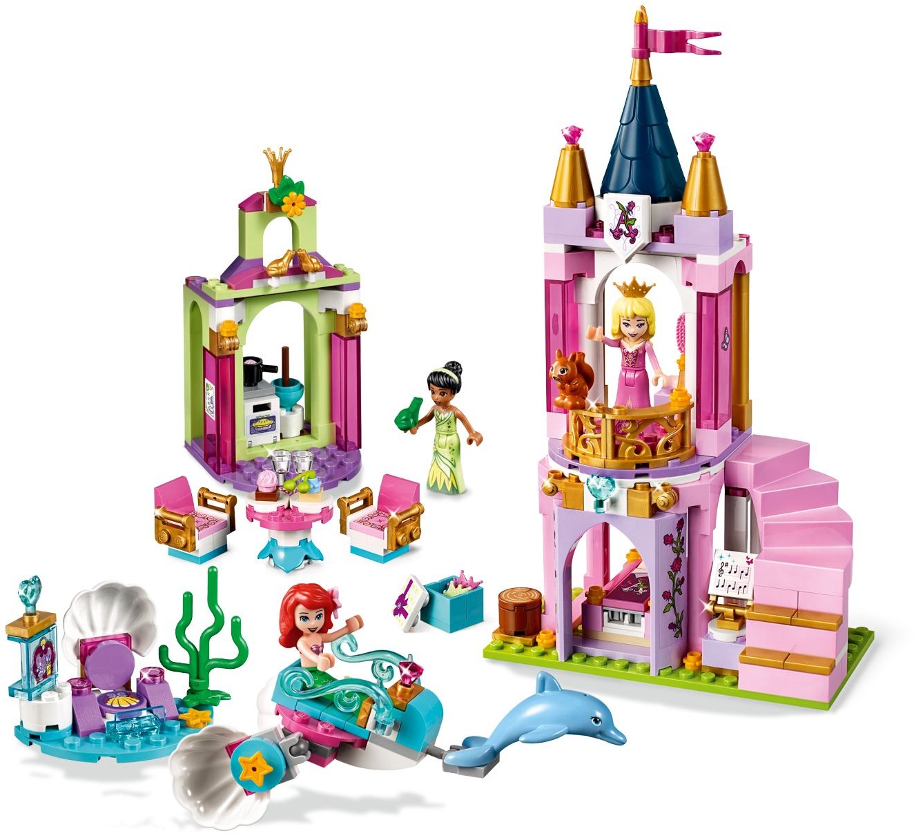LEGO Disney Princezny 41162 Královská oslava Ariel, Šípkové Růženky a Tiany
