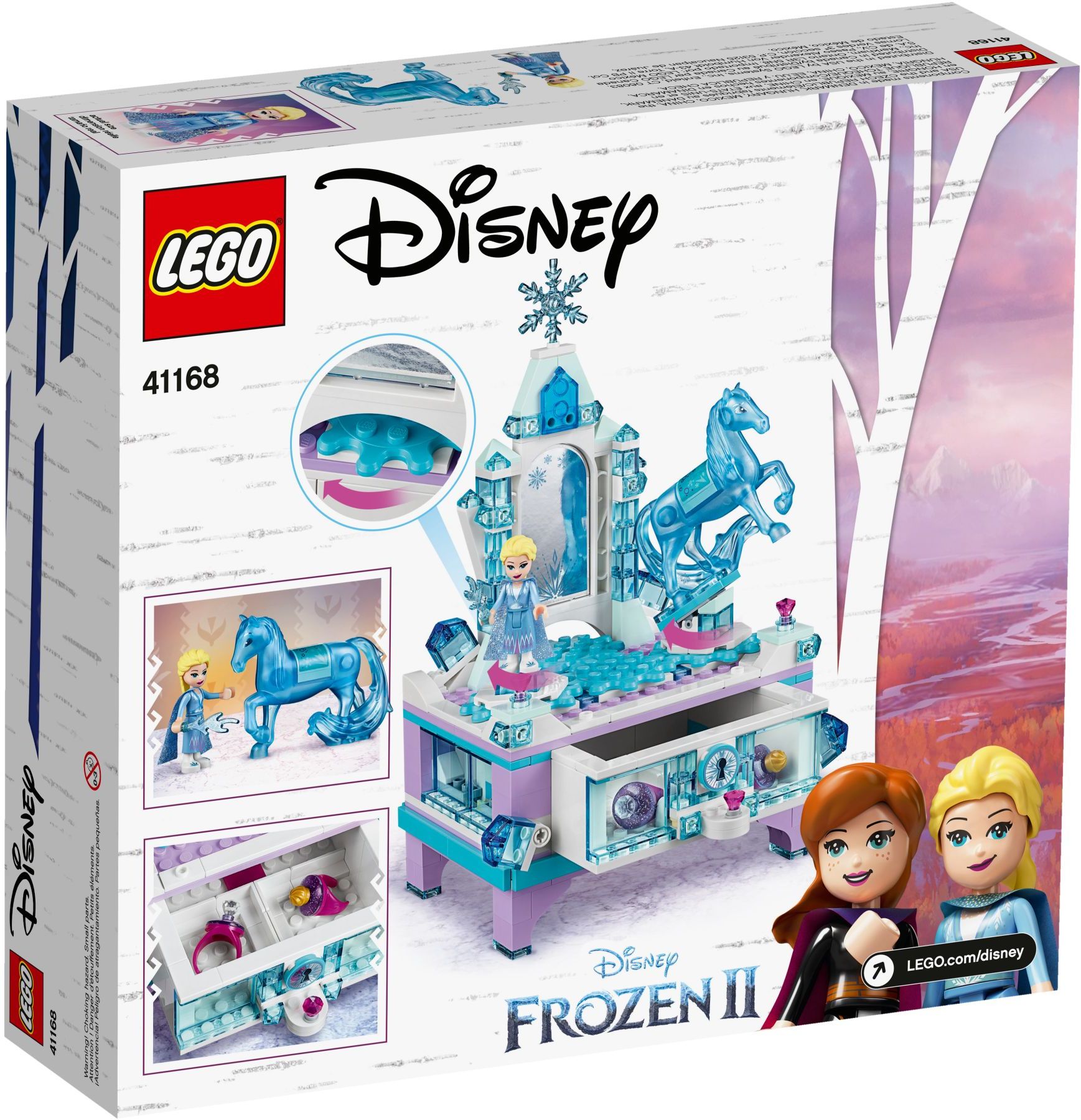LEGO Disney Princezny 41168 Elsina kouzelná šperkovnice