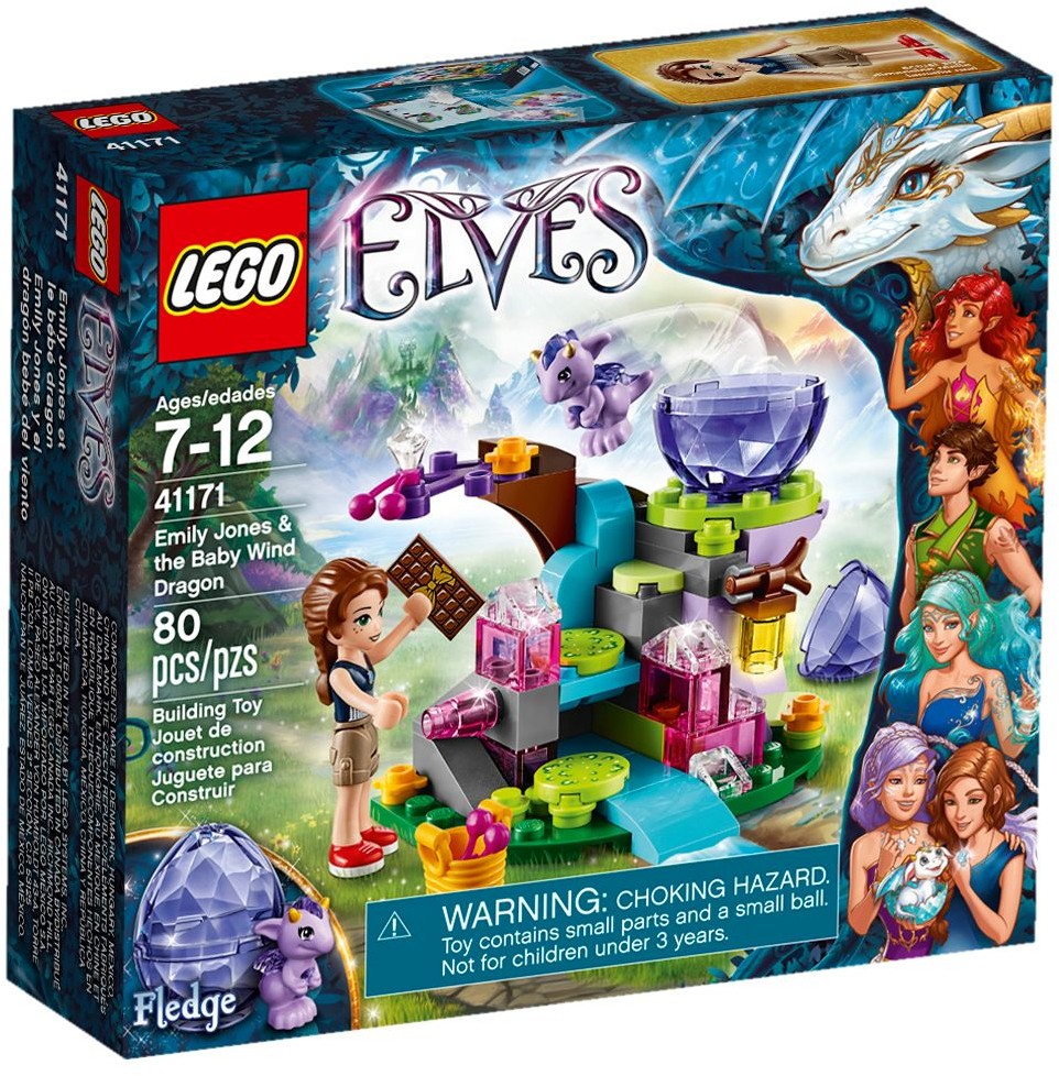 LEGO Elves 41171 Emily Jones a mládě větrného draka
