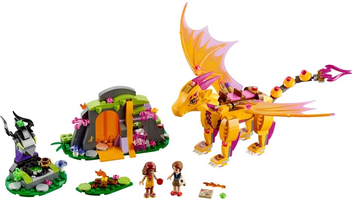 LEGO Elves 41175 Lávová jeskyně ohnivého draka