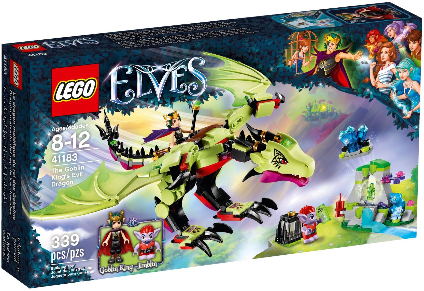 LEGO Elves 41183 Zlý drak krále skřetů