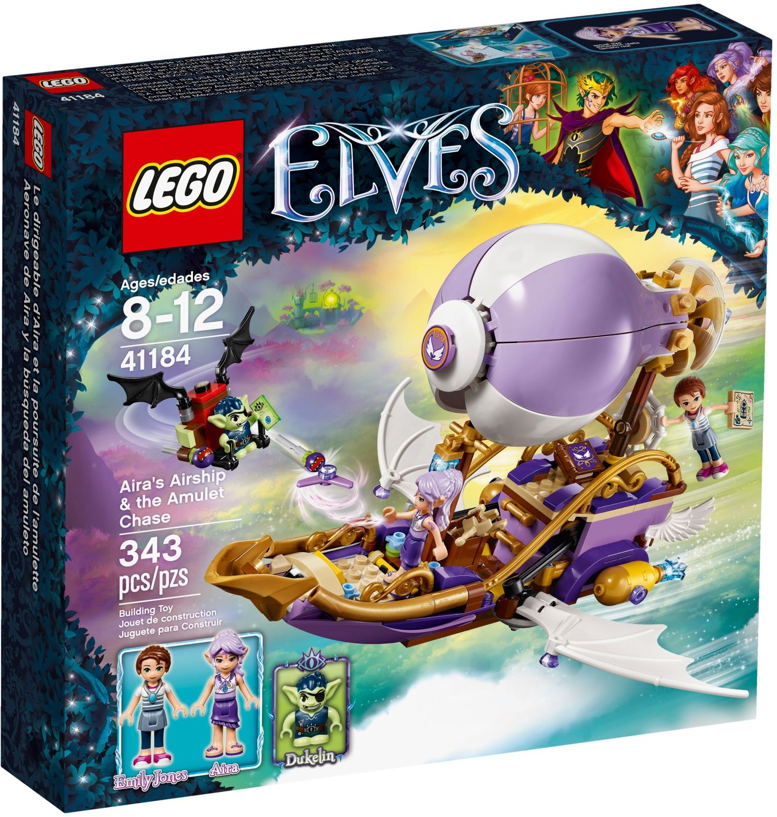 LEGO Elves 41184 Aira a její vzducholoď