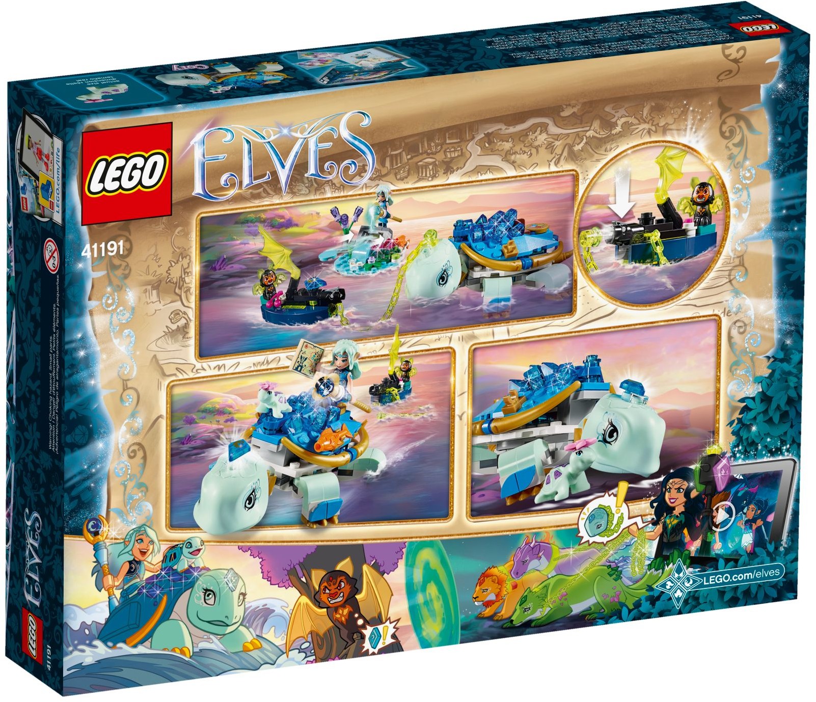 LEGO Elves 41191 Naida a záchrana vodní želvy