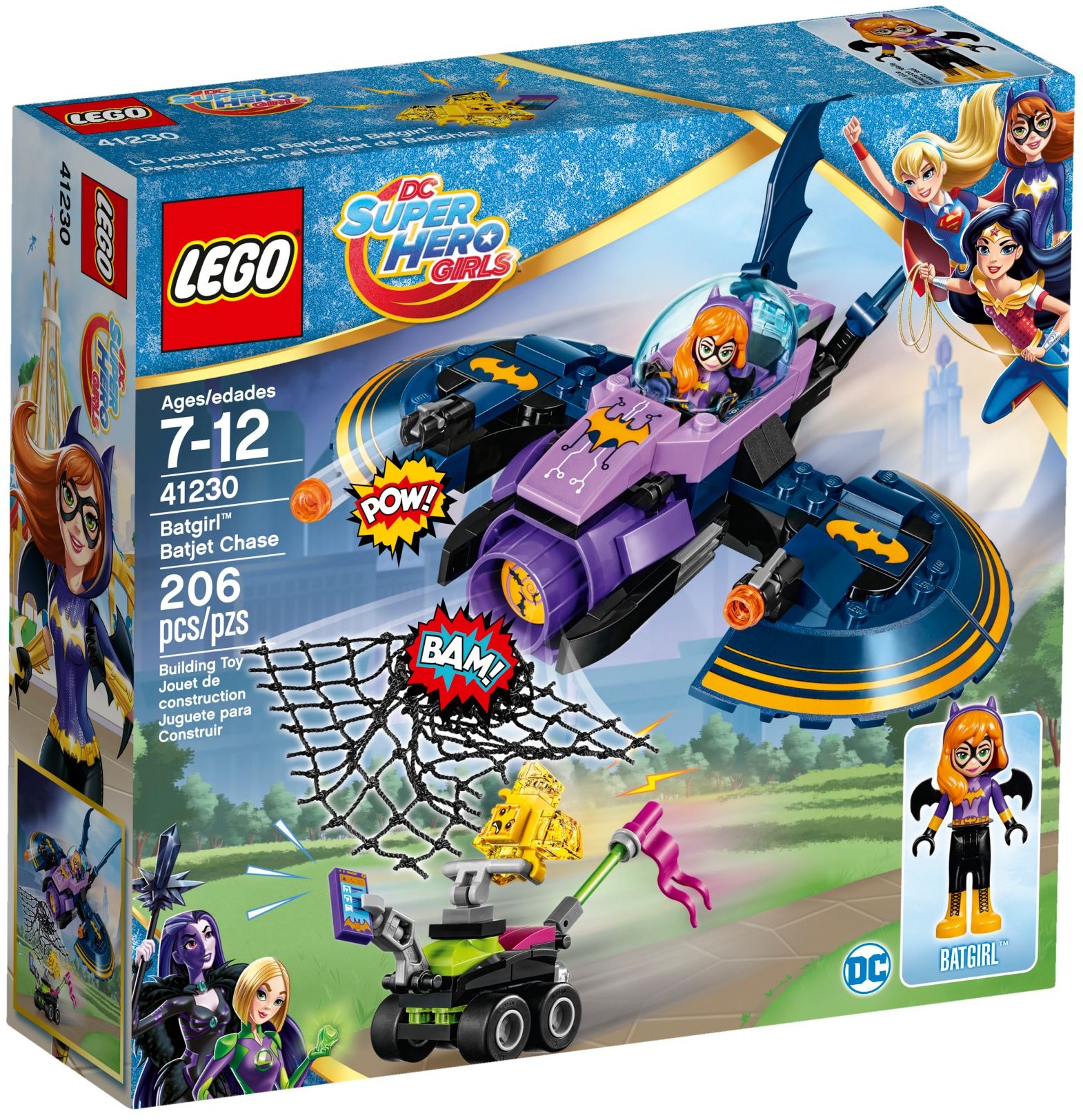 LEGO DC Super Hero Girls 41230 Batgirl a honička v Batjetu