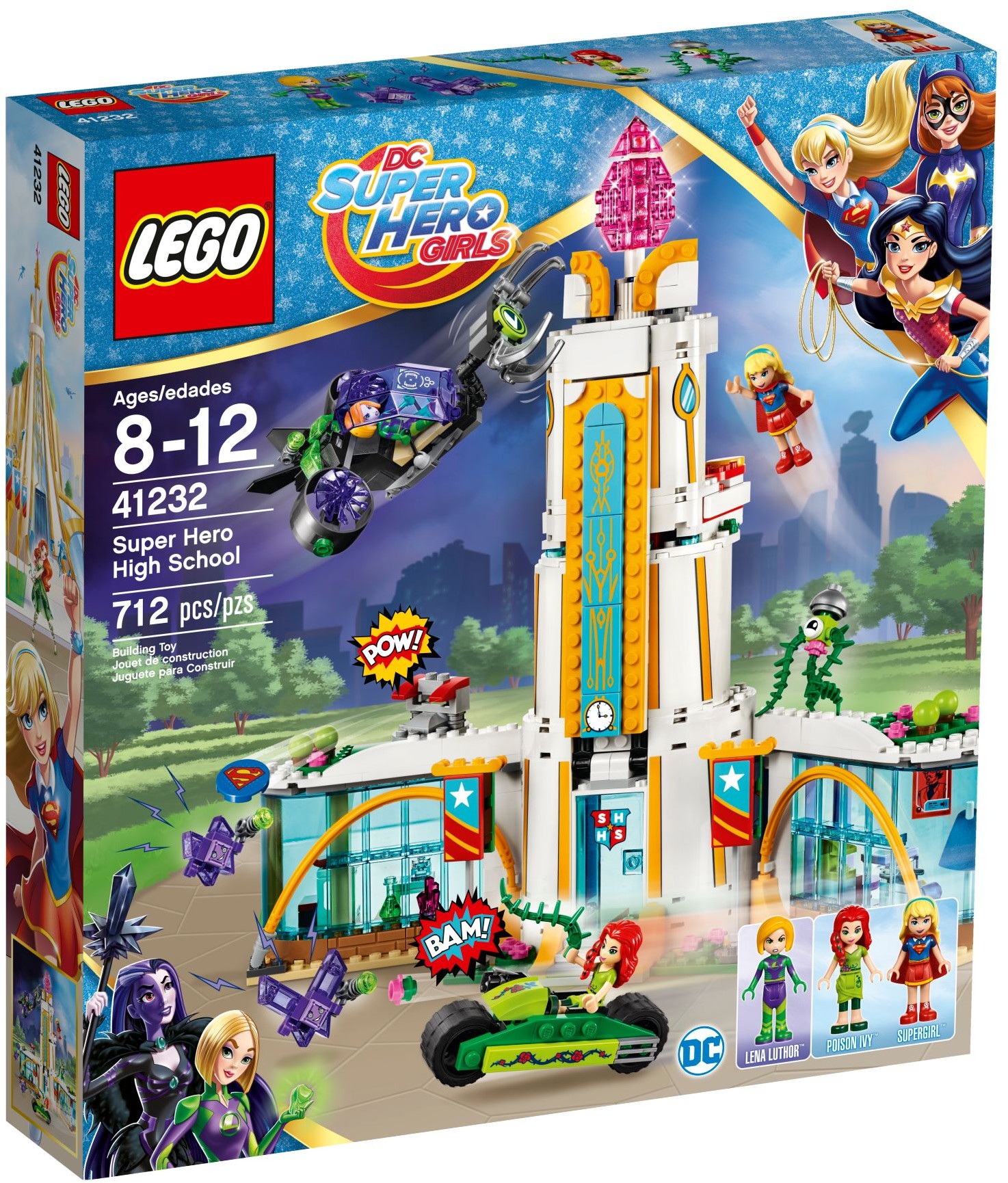 LEGO DC Super Hero Girls 41232 Střední škola pro super hrdiny