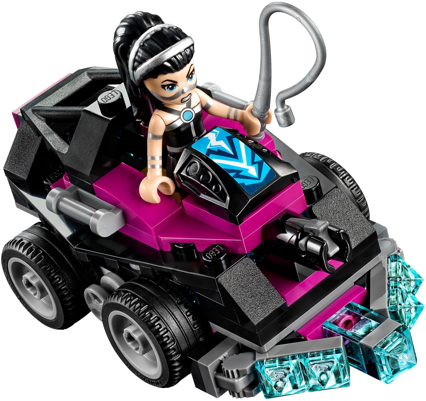 LEGO DC Super Hero Girls 41233 Lashina a vozidlo do akce