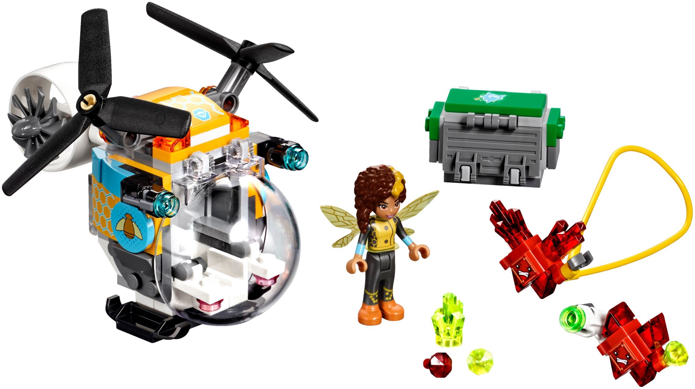 LEGO DC Super Hero Girls 41234 Bumblebee a helikoptéra
