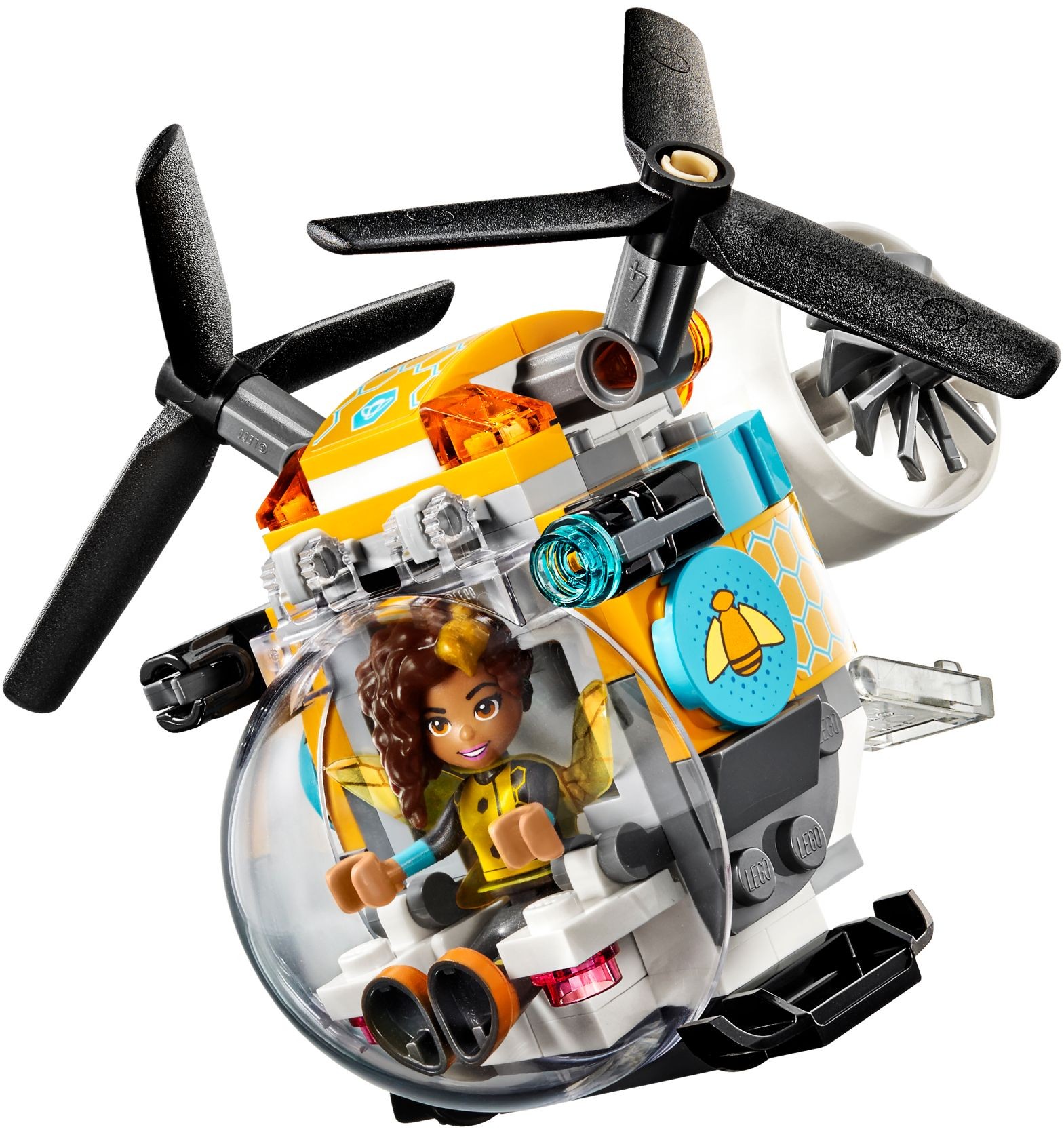 LEGO DC Super Hero Girls 41234 Bumblebee a helikoptéra