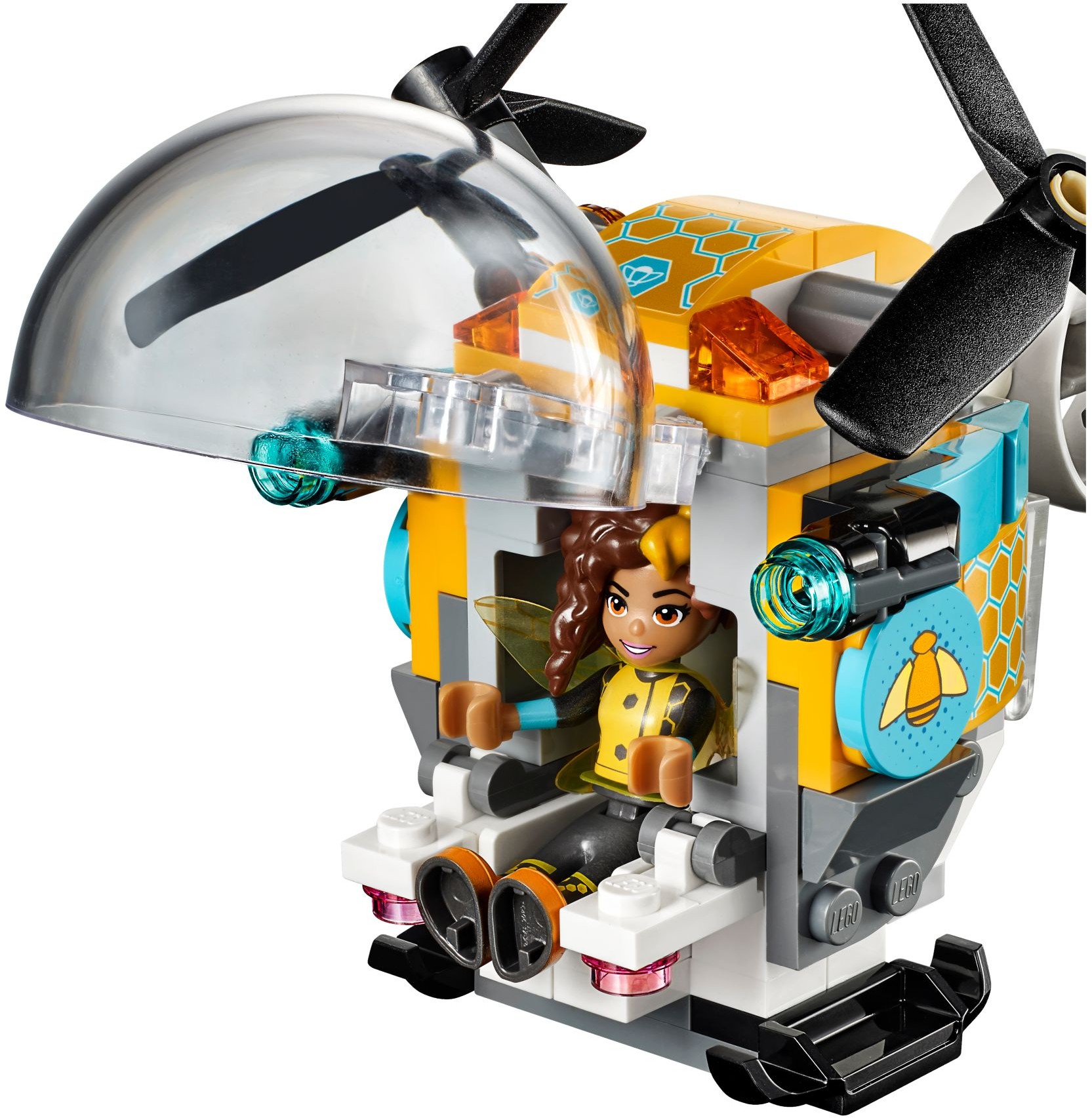 LEGO DC Super Hero Girls 41234 Bumblebee a helikoptéra