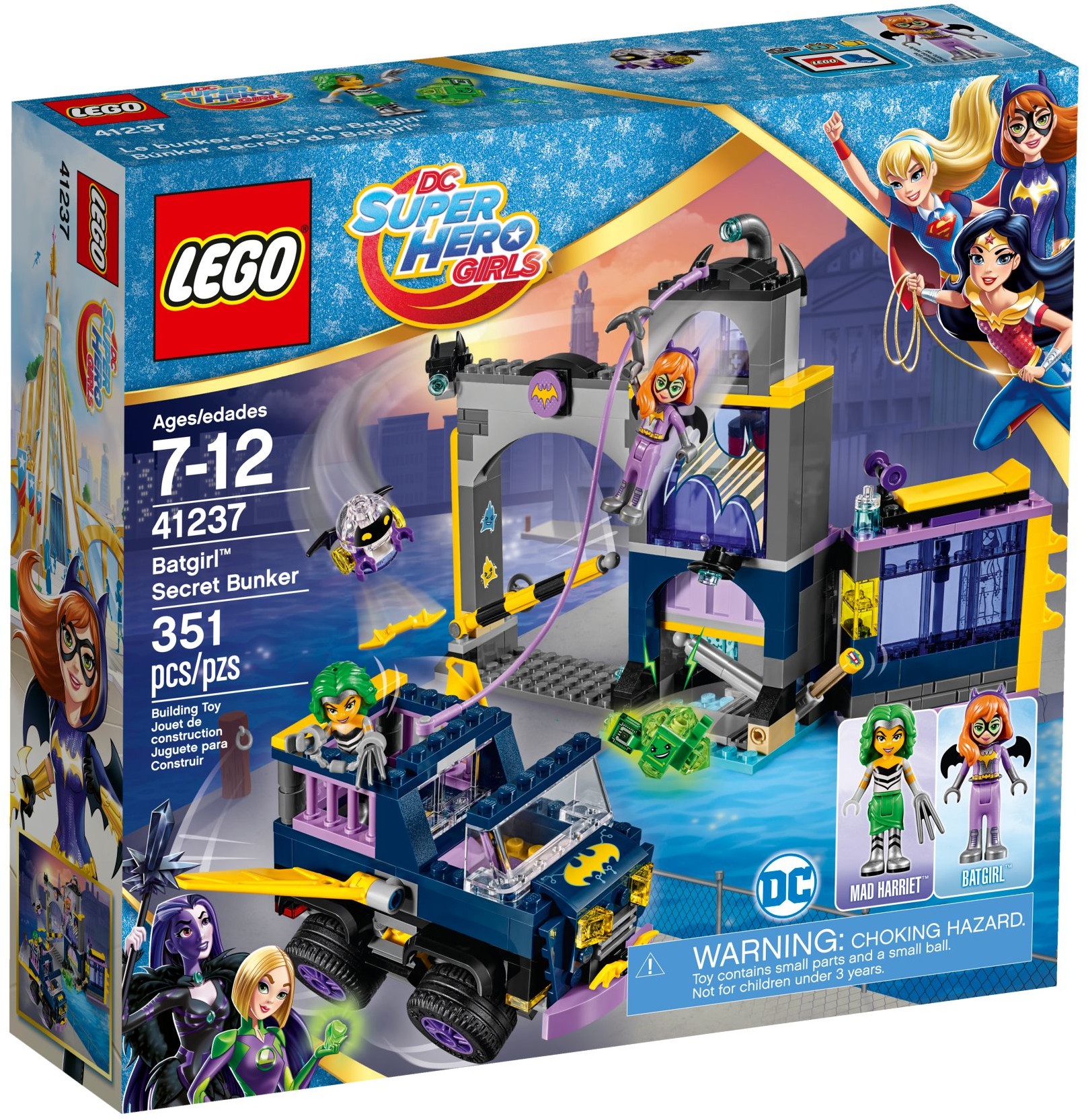 LEGO DC Super Hero Girls 41237 Tajný bunkr Batgirl