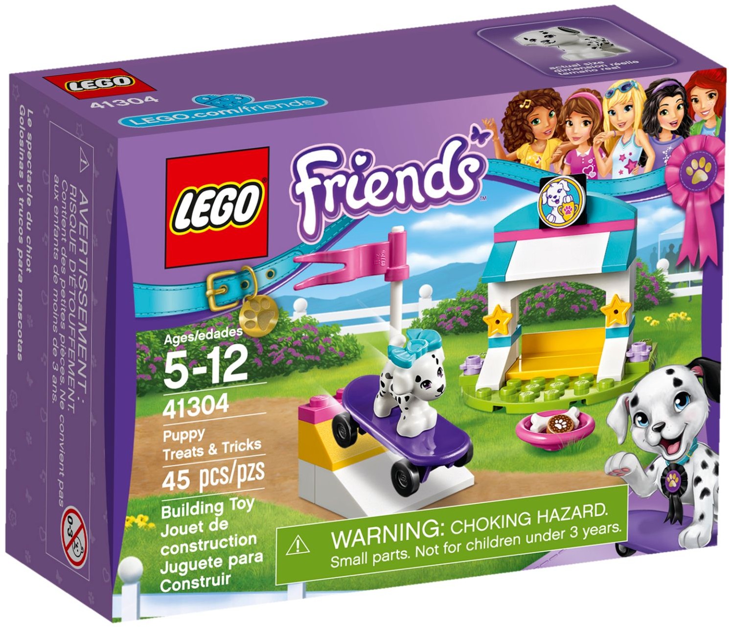 LEGO Friends 41304 Pochoutky pro štěňátka