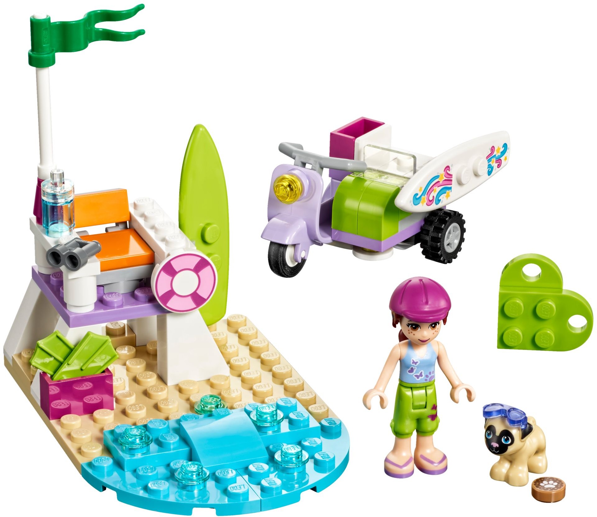 LEGO Friends 41306 Mia a plážový skútr