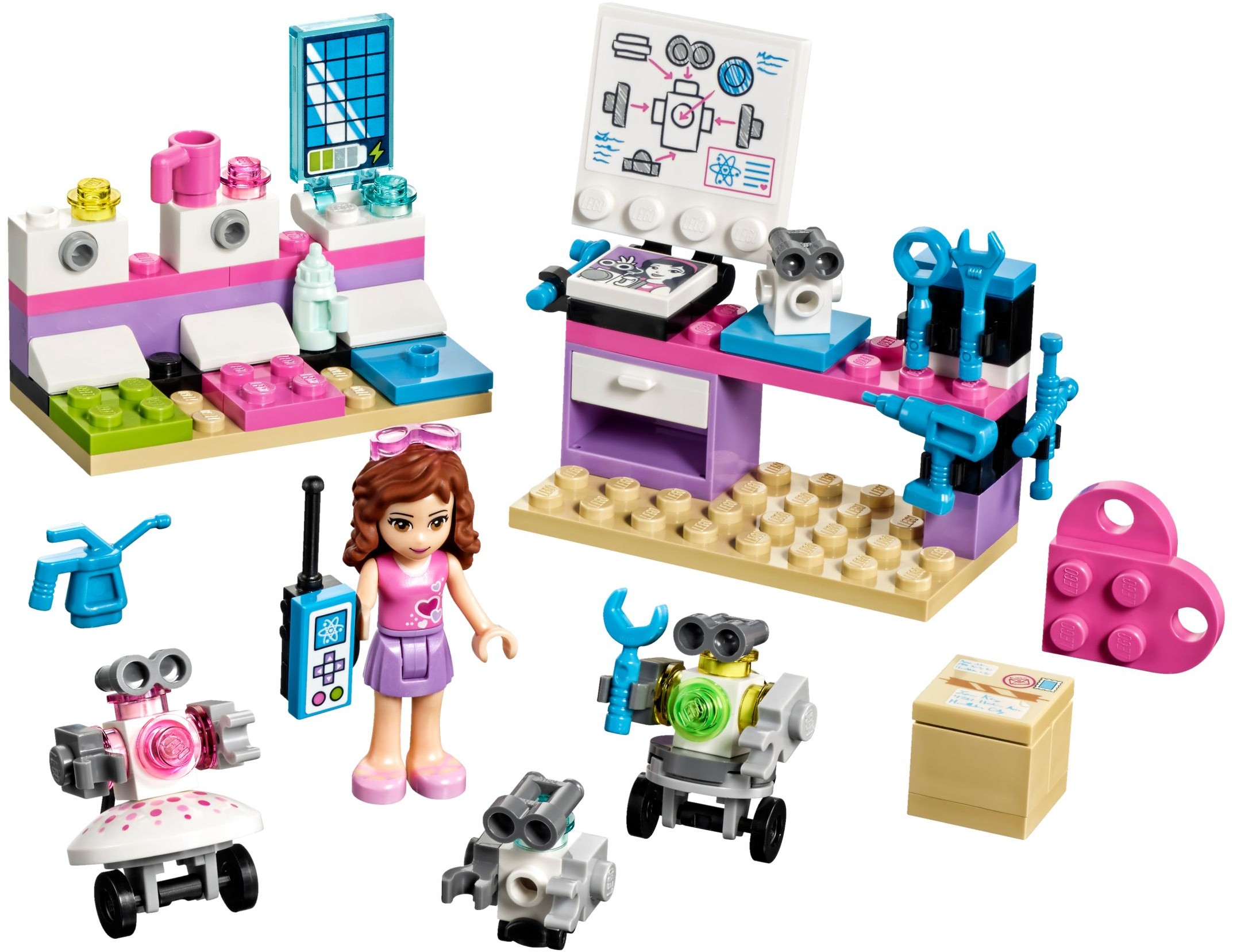 LEGO Friends 41307 Olivia a tvůrčí laboratoř