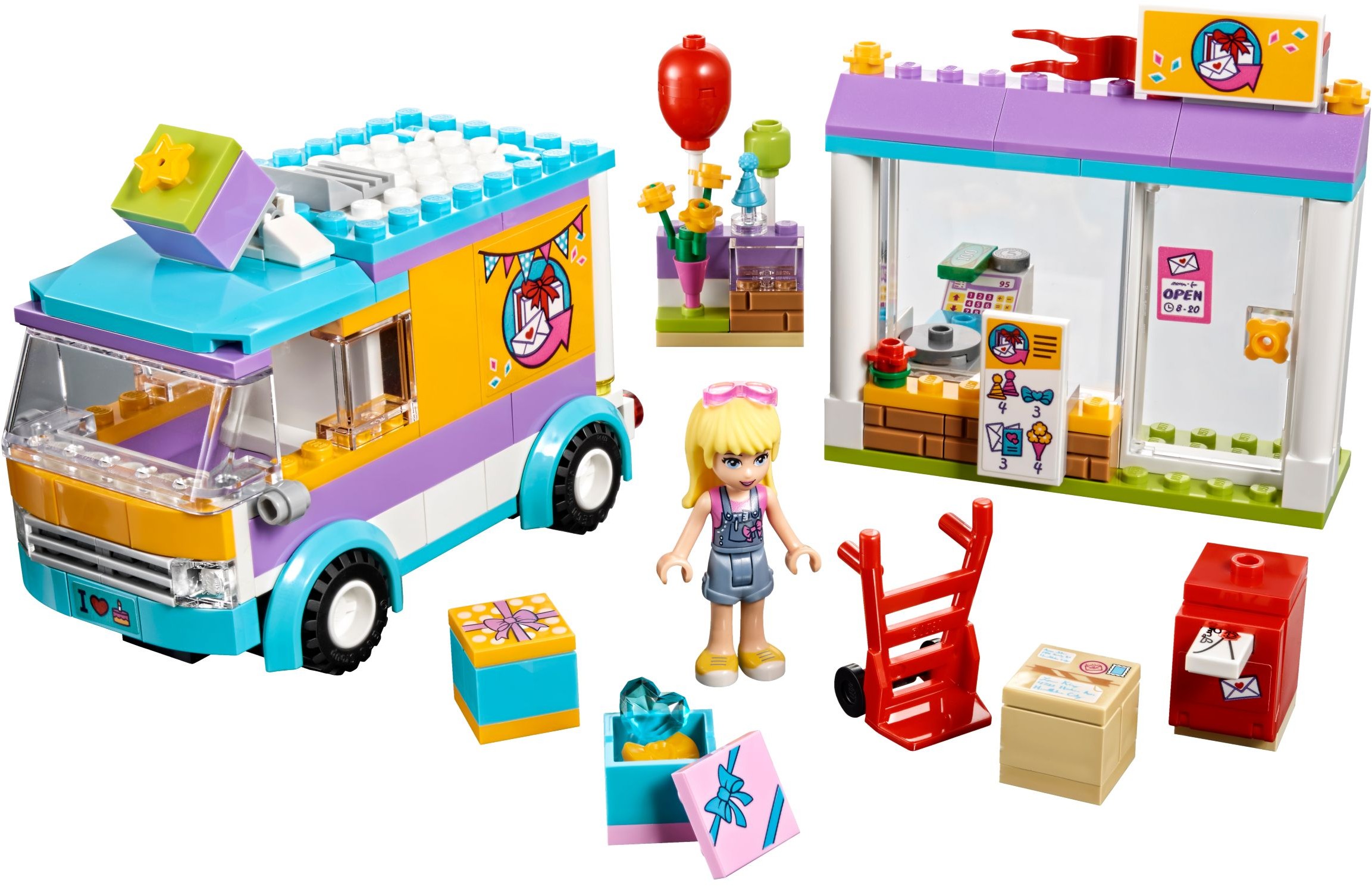 LEGO Friends 41310 Dárková služba v městečku Heartlake